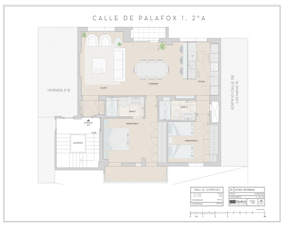 Calle de Palafox, Chamberi, Madrid 28010, 2 Habitaciones Habitaciones,2 BathroomsBathrooms,Piso,Venta,2,1087