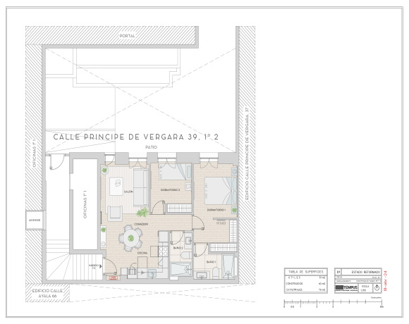 Calle del Principe de Vergara, Salamanca, Madrid 28001, 2 Habitaciones Habitaciones,2 BathroomsBathrooms,Piso,Venta,1,1088